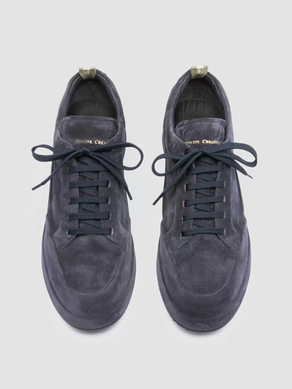 Officine Creative Suede Selection | Sneakers>ACE 016 - Suede Sneakers BLUE