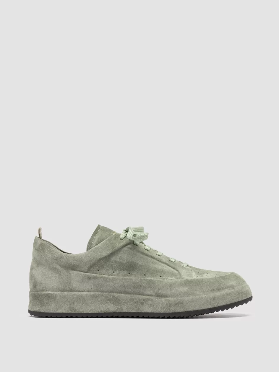 Officine Creative Suede Selection | Sneakers>ACE 016 - Suede Sneakers GREEN