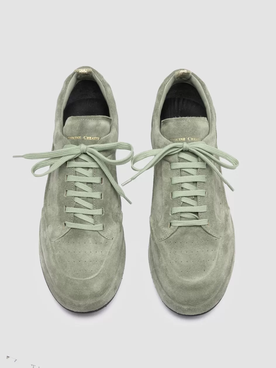Officine Creative Suede Selection | Sneakers>ACE 016 - Suede Sneakers GREEN