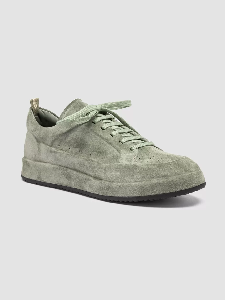 ace_016__green_suede_sneakers_97442.webp Officine Creative Suede Selection | Sneakers>ACE 016 - Suede Sneakers GREEN