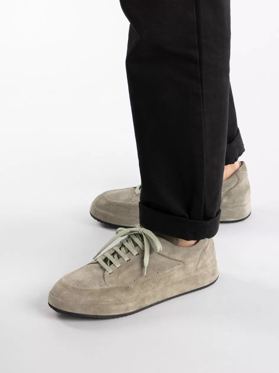 ace_016__green_suede_sneakers_97446.webp Officine Creative Suede Selection | Sneakers>ACE 016 - Suede Sneakers GREEN