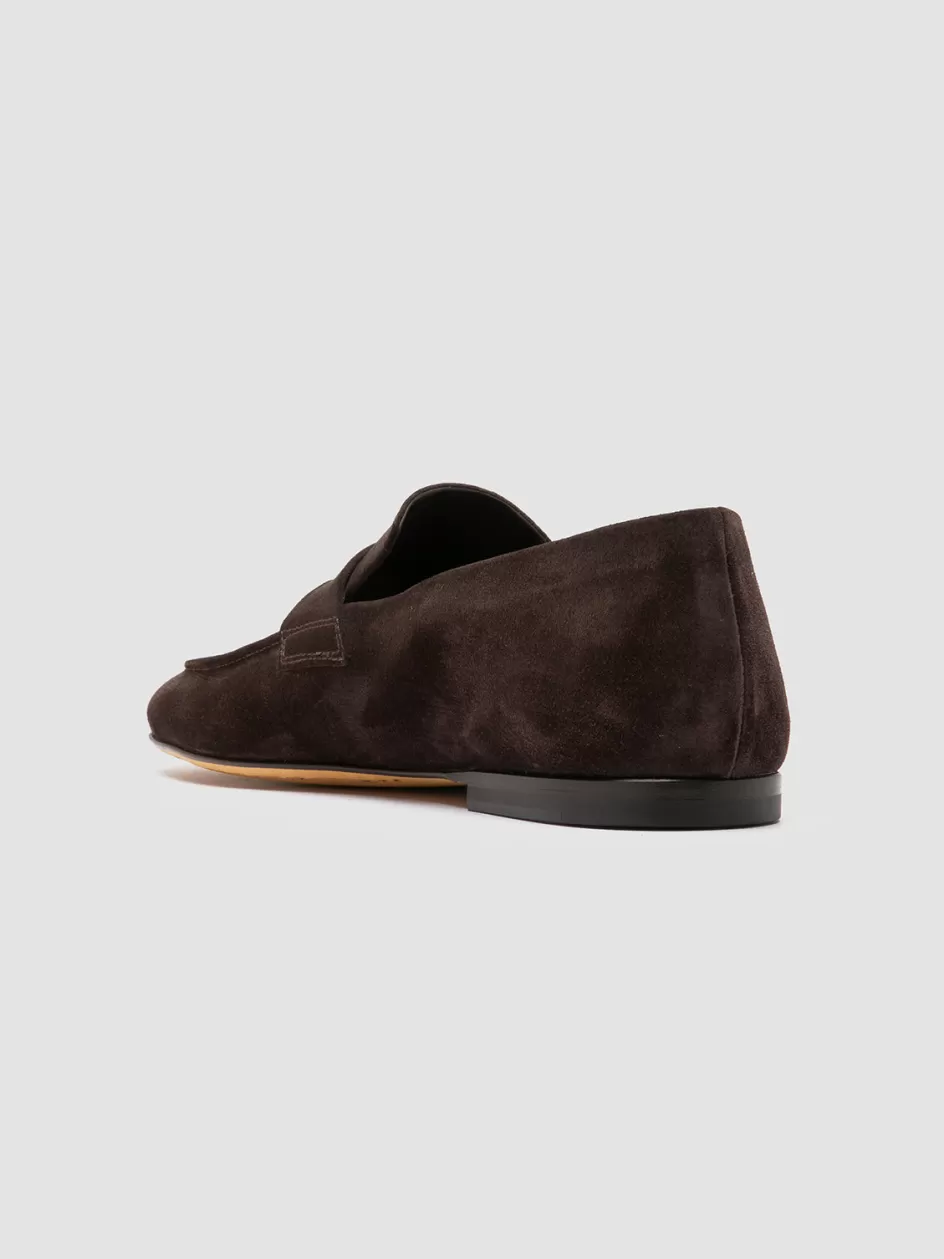 airto_001__brown_suede_loafers_97631.webp Officine Creative Suede Selection | Icons>AIRTO 001 - Brown Suede Loafers TESTA DI MORO