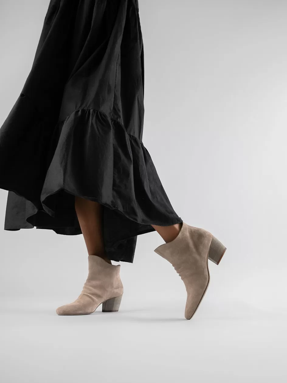 beth_006__taupe_suede_ankle_boots_103179.webp Officine Creative Suede Selection | Icons>BETH 006 - Taupe Suede Ankle Boots DOVE/GREY