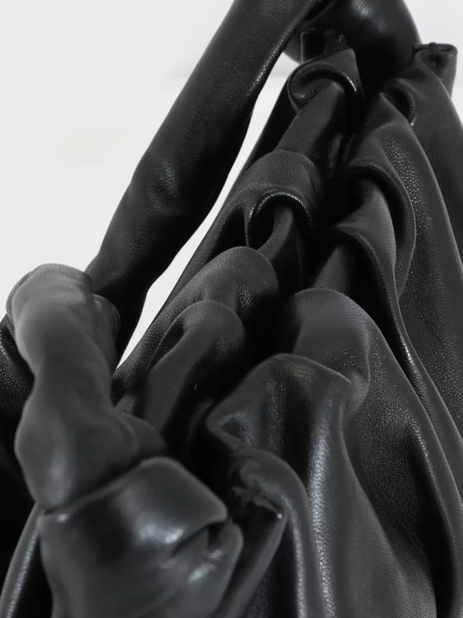 Officine Creative Bags>BOLINA 21 - Leather Shoulder Bag BLACK