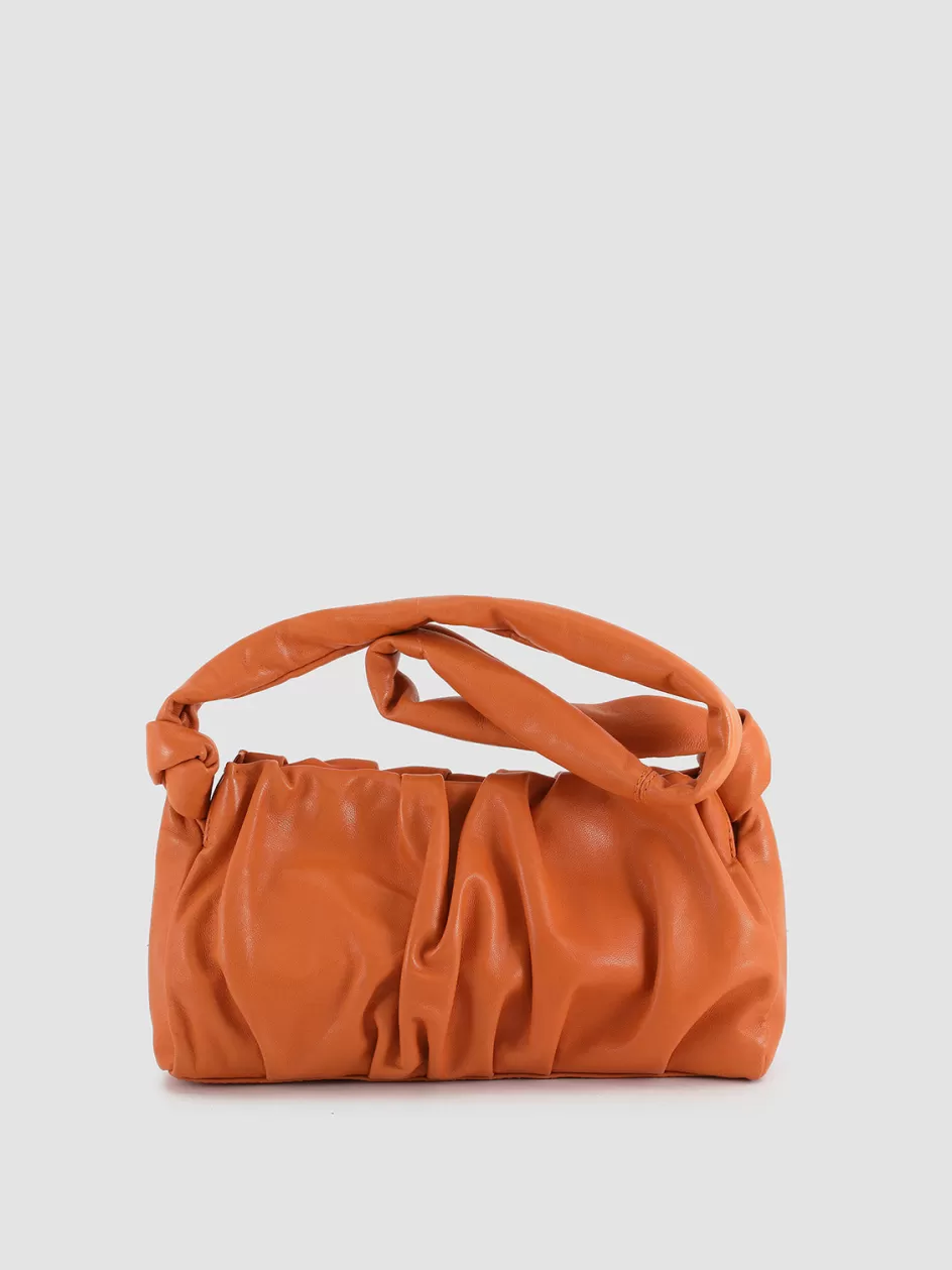 Officine Creative Bags>BOLINA 21 - Leather Shoulder Bag ORANGE