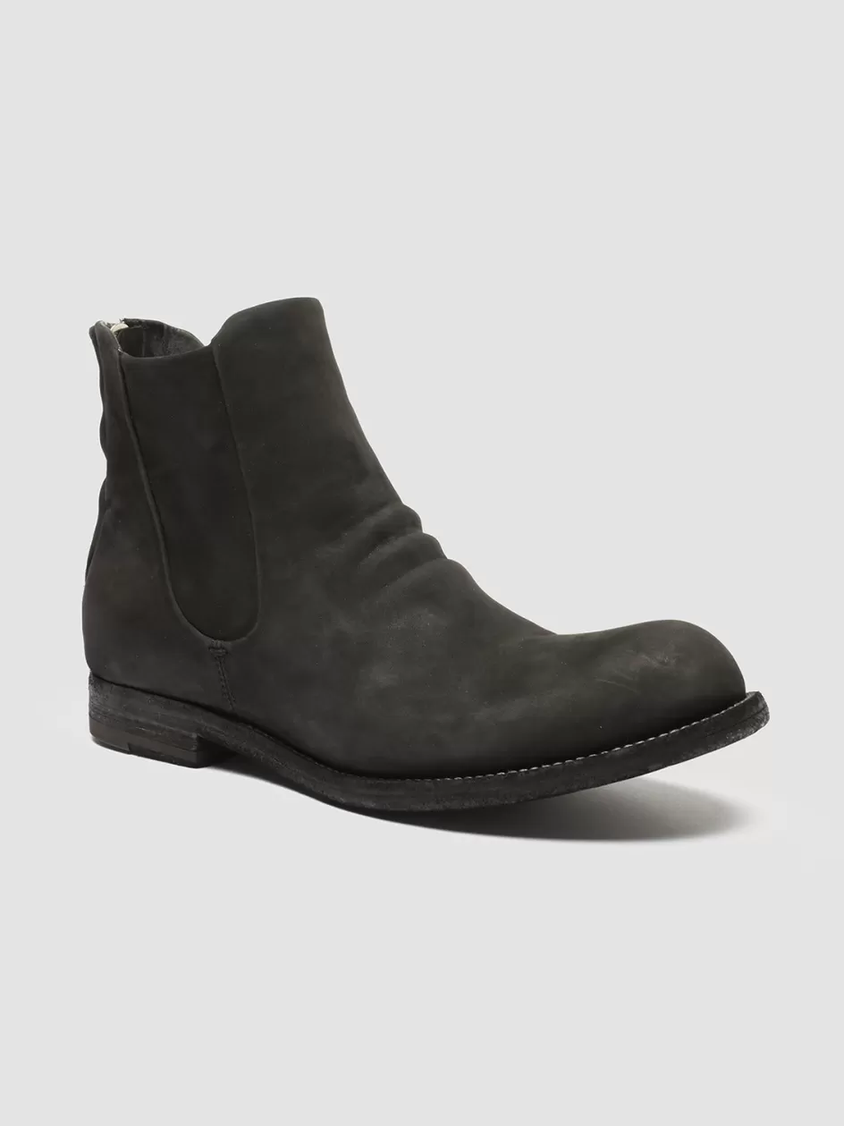 bubble_029__black_suede_ankle_boots_102359.webp Officine Creative Ankle Boots>BUBBLE 029 - Suede Ankle Boots BLACK
