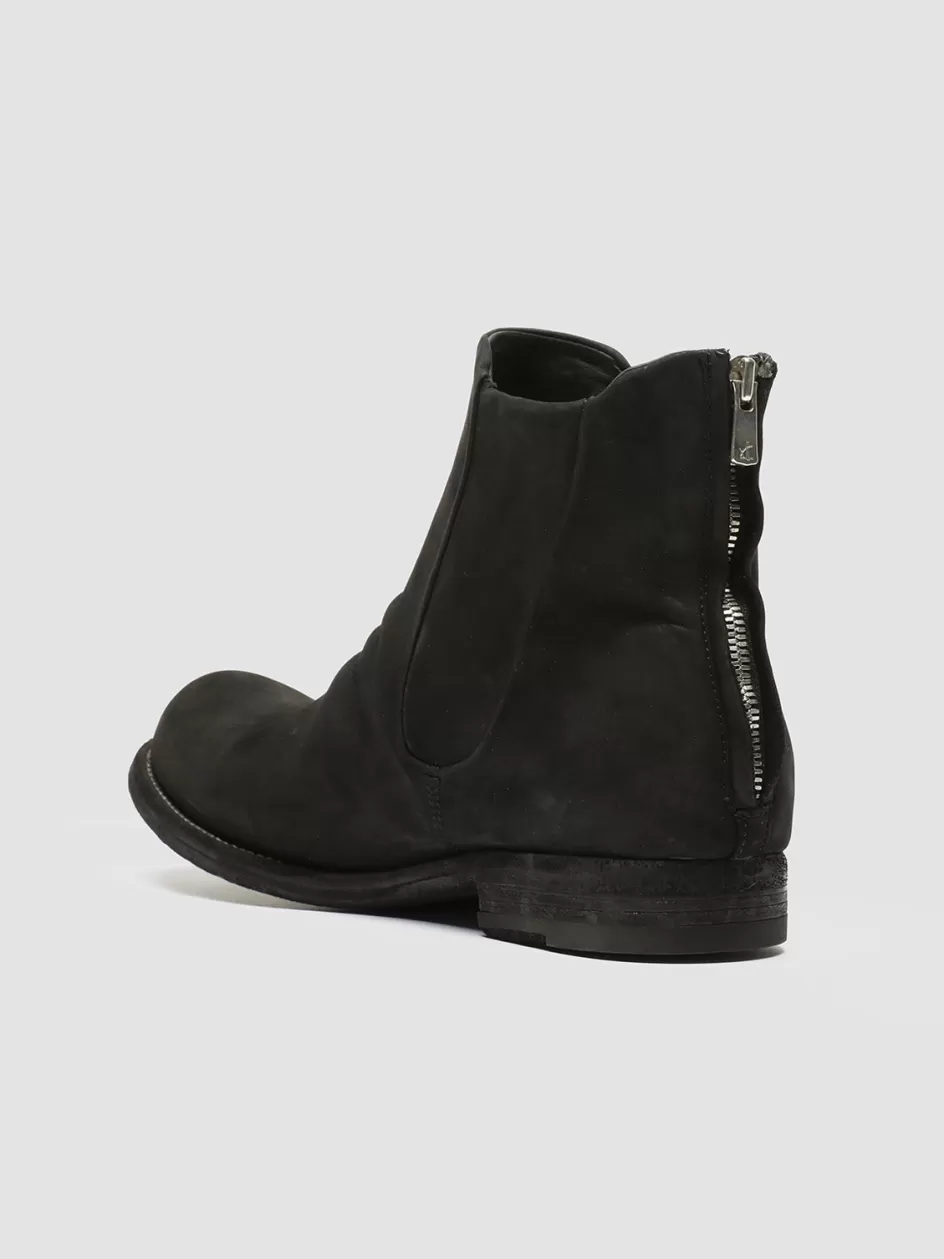 bubble_029__black_suede_ankle_boots_102360.webp Officine Creative Ankle Boots>BUBBLE 029 - Suede Ankle Boots BLACK
