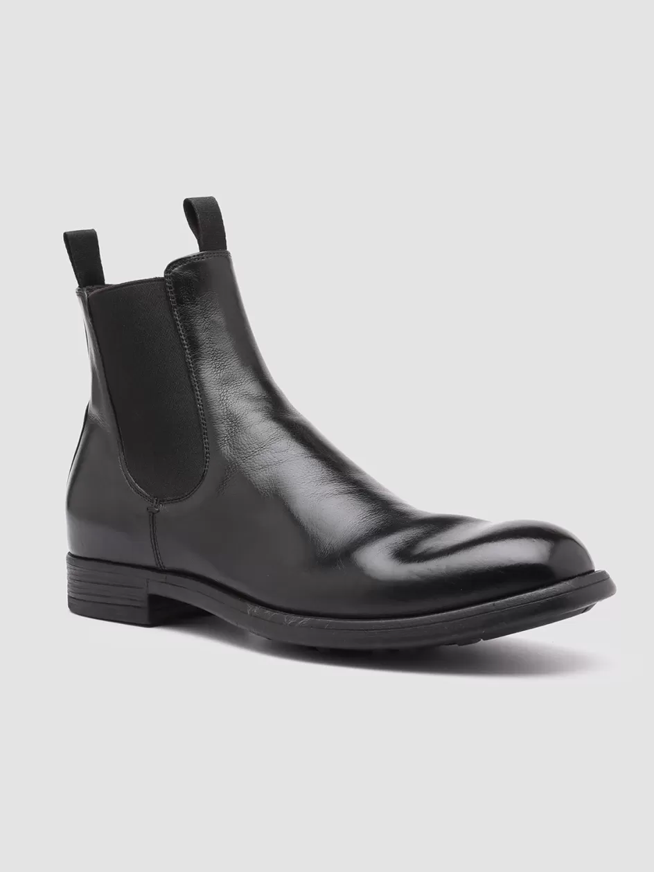 chronicle_002__black_leather_chelsea_boots_102195.webp Officine Creative Ankle Boots>CHRONICLE 002 - Leather Chelsea Boots BLACK