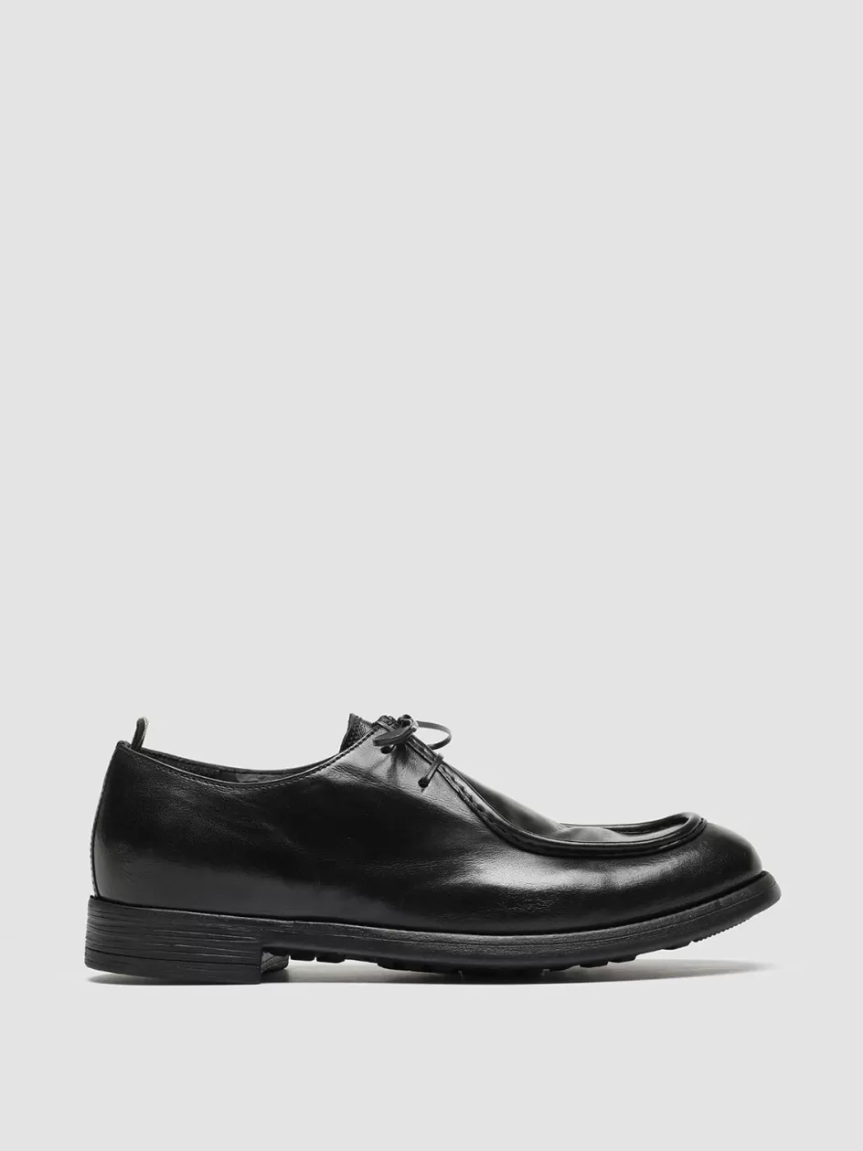 Officine Creative Derbies | Formal Shoes>CHRONICLE 060 - Leather Derby Shoes BLACK