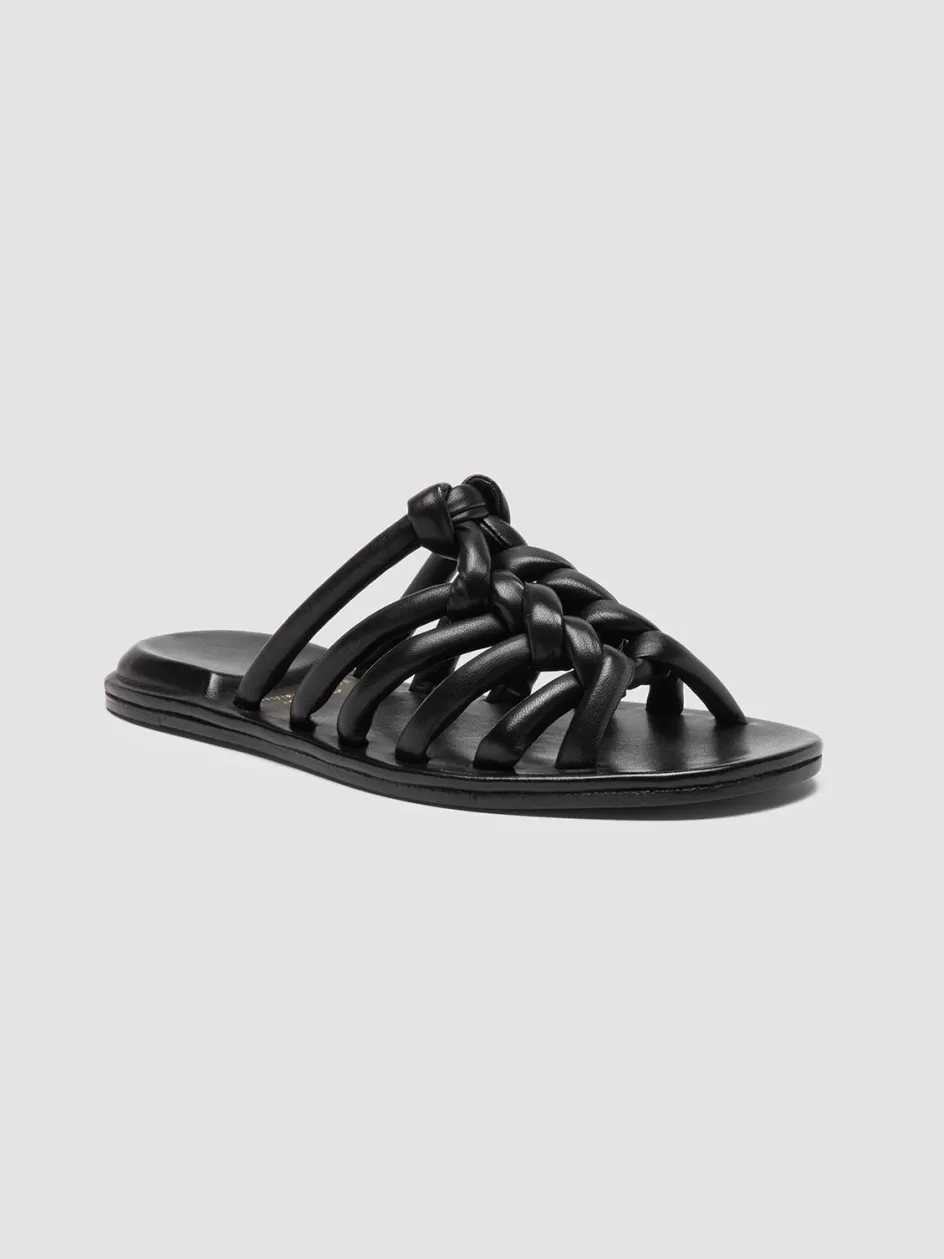cybille_016__black_leather_slide_sandals_105435.webp Officine Creative Sandals>CYBILLE 016 - Leather Slide Sandals BLACK