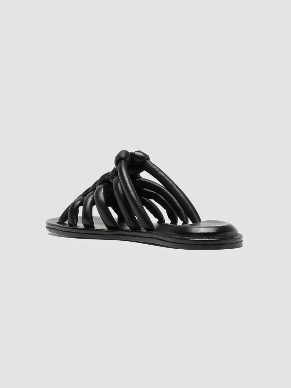 cybille_016__black_leather_slide_sandals_105436.webp Officine Creative Sandals>CYBILLE 016 - Leather Slide Sandals BLACK