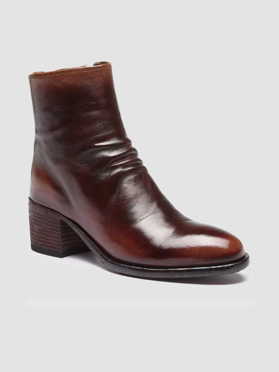 denner_101__burgundy_leather_ankle_boots_102918.webp Officine Creative High Heels Booties | Boots & Booties>DENNER 101 - Burgundy Leather Ankle Boots TOBACCO/BURGUNDY