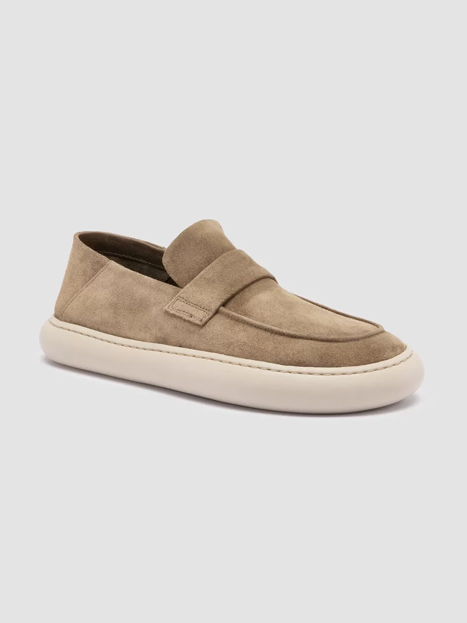 dinghy_101__taupe_suede_low_top_sneakers_103125.webp Officine Creative Suede Selection | Sneakers>DINGHY 101 - Taupe Suede Low Top Sneakers LEAD