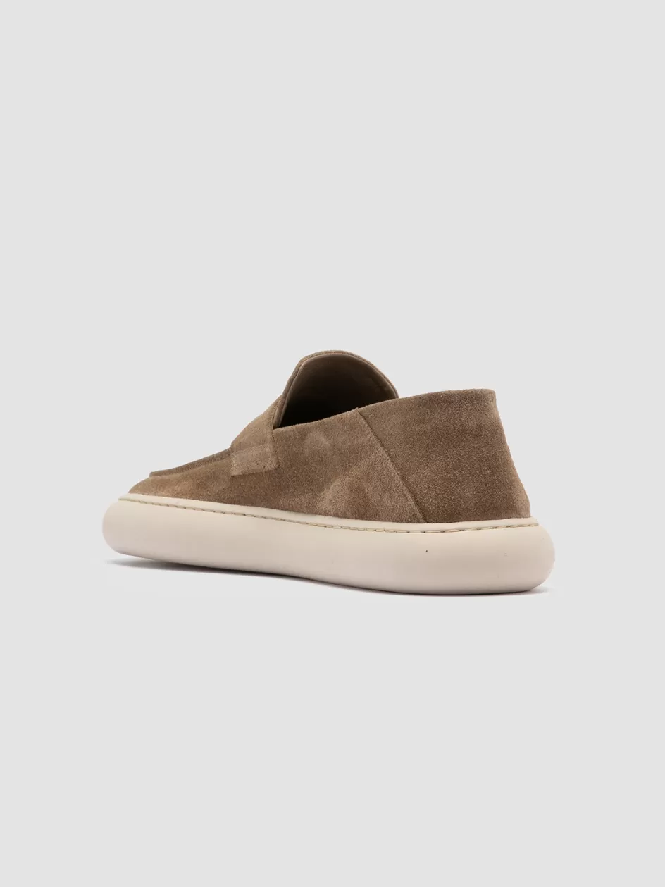 dinghy_101__taupe_suede_low_top_sneakers_103126.webp Officine Creative Suede Selection | Sneakers>DINGHY 101 - Taupe Suede Low Top Sneakers LEAD