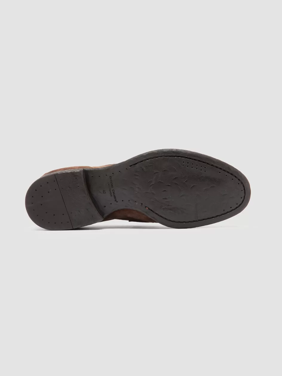 emory_024__brown_suede_loafers_101194.webp Officine Creative Loafers>EMORY 024 - Suede Loafers BROWN