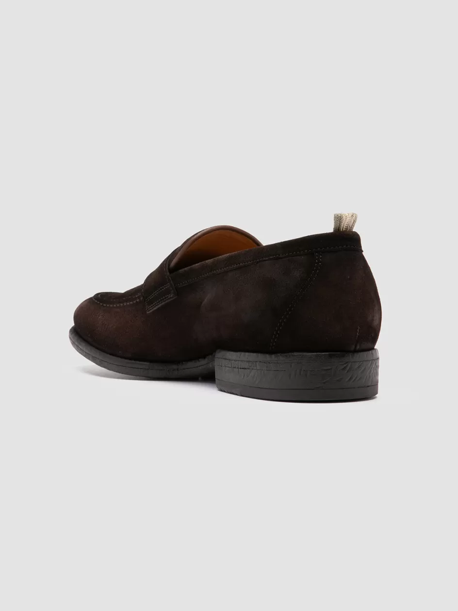 emory_024__brown_suede_loafers_101200.webp Officine Creative Loafers>EMORY 024 - Brown Suede Loafers CHOCOLATE