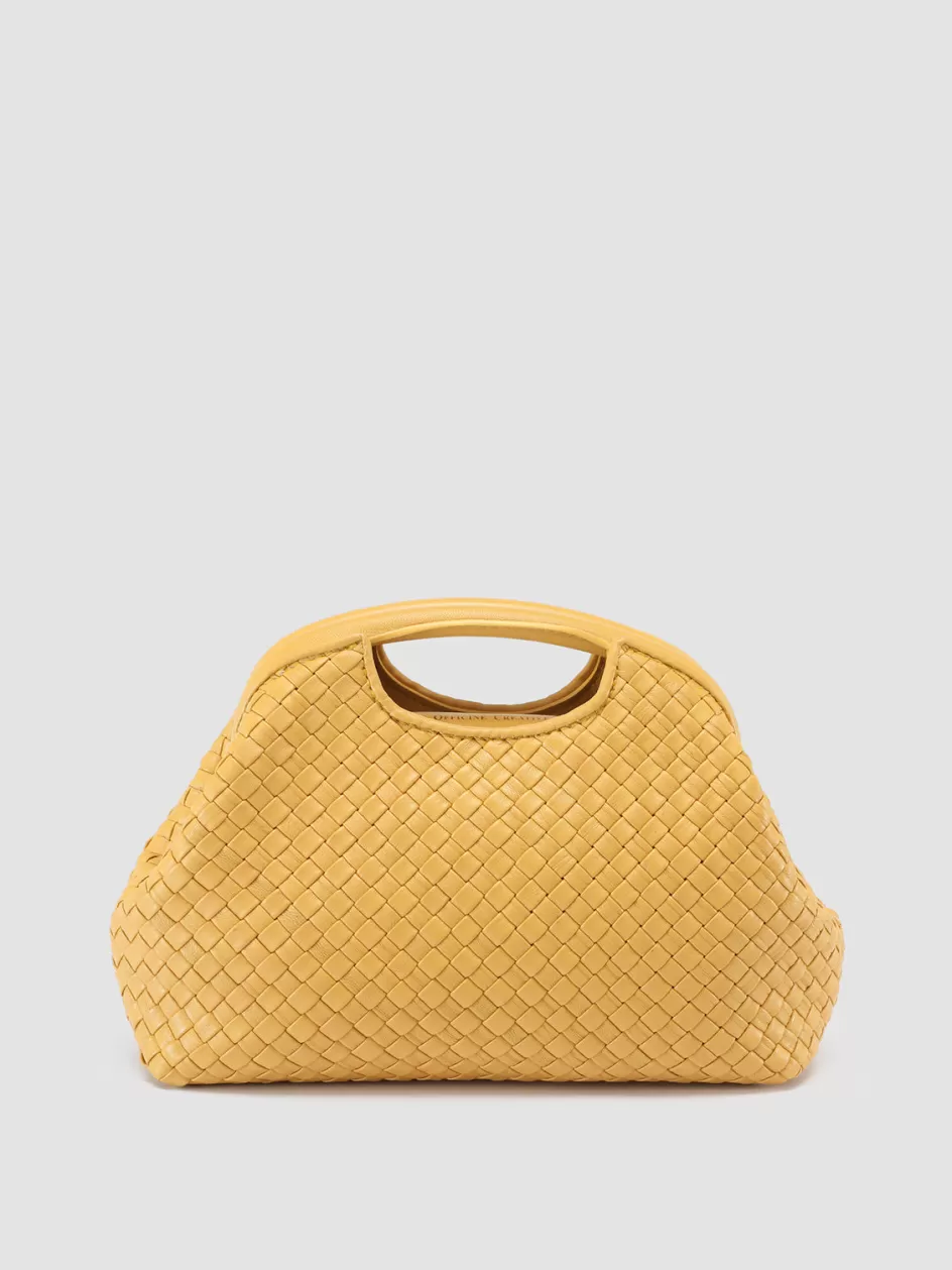 Officine Creative Bags>HELEN 12 - Leather Hand Bag YELLOW