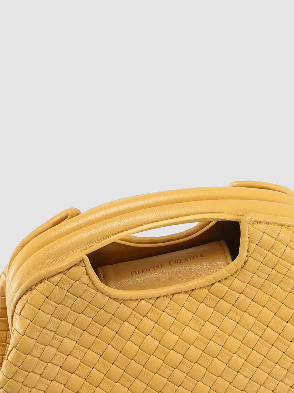 helen_12__yellow_leather_hand_bag_105157.webp Officine Creative Bags>HELEN 12 - Leather Hand Bag YELLOW