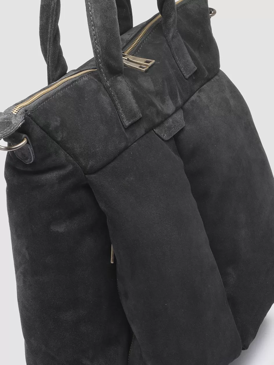 helmet_32__black_suede_tote_bag_99970.webp Officine Creative Bags>HELMET 32 - Suede Tote Bag BLACK