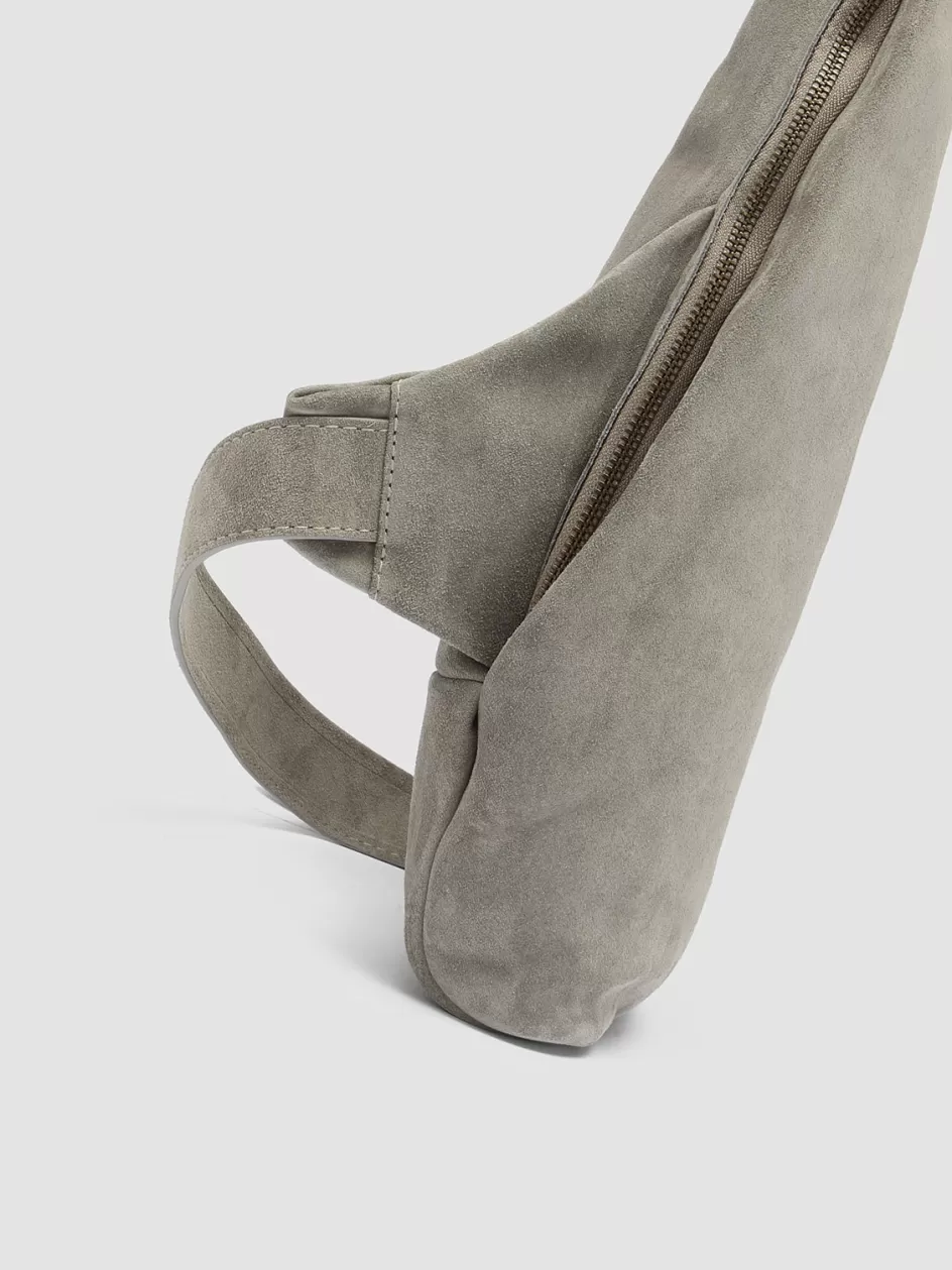 helmet_35__grey_suede_backpack_99909.webp Officine Creative Bags>HELMET 35 - Suede Backpack GREY