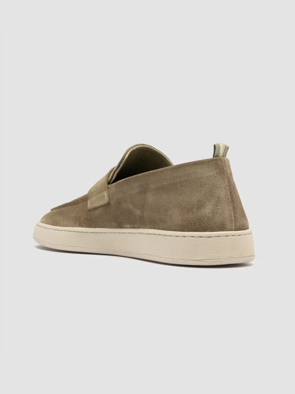 herbie_001__taupe_suede_penny_loafers_97289.webp Officine Creative Sustainable Sneakers | Icons>HERBIE 001 - Taupe Suede Penny Loafers LEAD