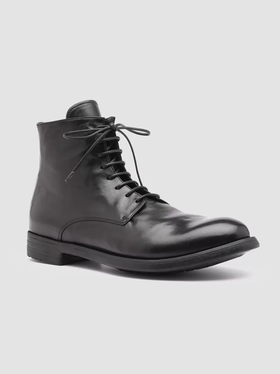 hive_016__black_leather_boots_101877.webp Officine Creative Ankle Boots>HIVE 016 - Leather Boots BLACK