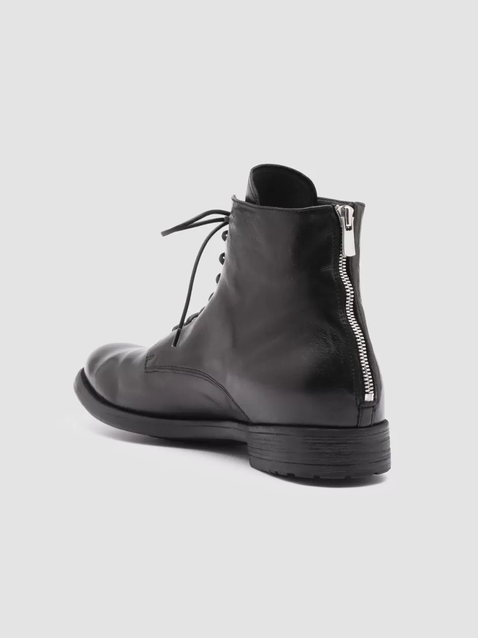 hive_016__black_leather_boots_101878.webp Officine Creative Ankle Boots>HIVE 016 - Leather Boots BLACK