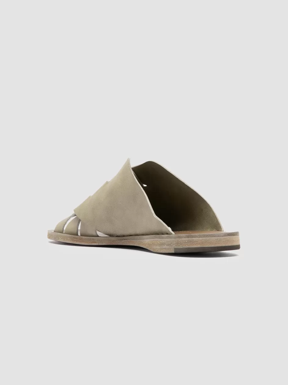itaca_049__green_leather_slide_sandals_103936.webp Officine Creative Icons | Sandals>ITACA 049 - Green Leather Slide Sandals ELMWOOD