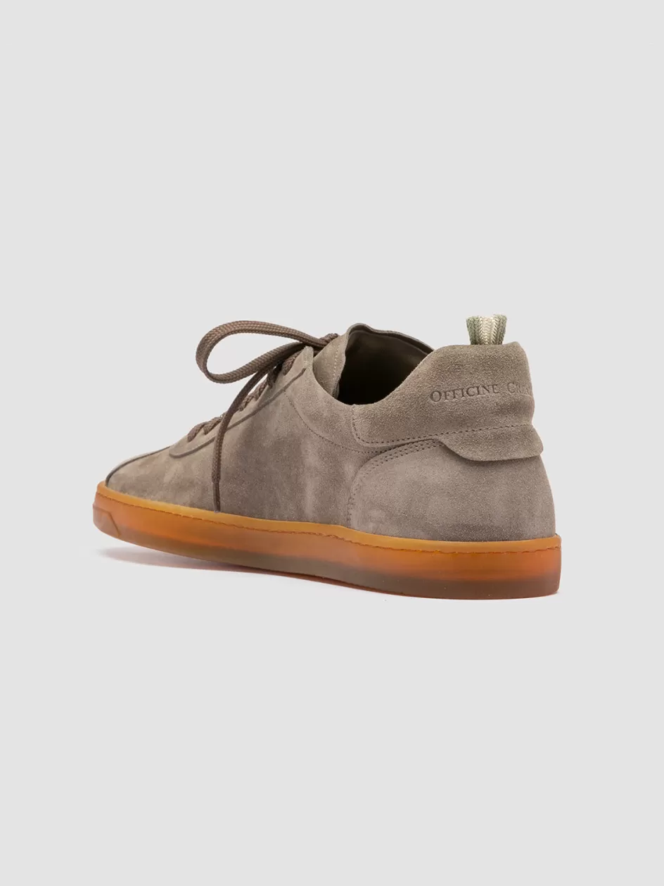 karma_015__taupe_suede_low_top_sneakers_97325.webp Officine Creative Sustainable Sneakers | Sneakers>KARMA 015 - Taupe Suede Low Top Sneakers QUARZO