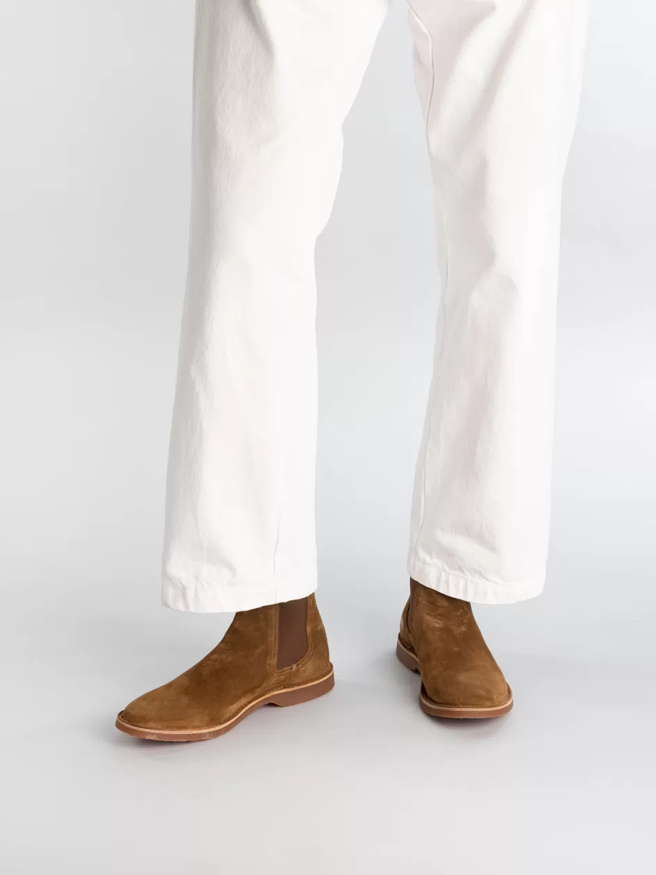 kent_005__brown_suede_chelsea_boots_97569.webp Officine Creative Suede Selection | Icons>KENT 005 - Brown Suede Chelsea Boots TOSCANO