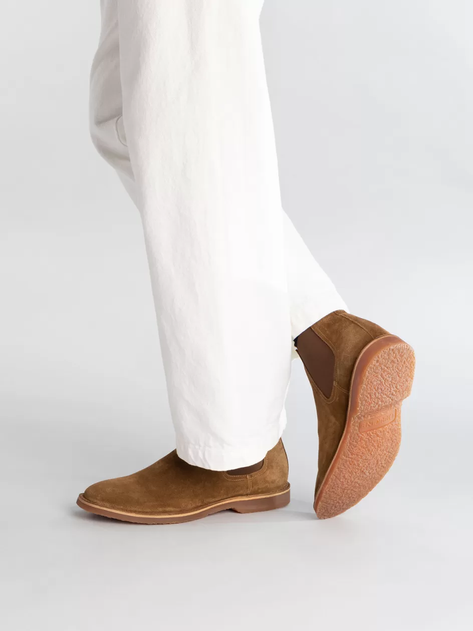 kent_005__brown_suede_chelsea_boots_97570.webp Officine Creative Suede Selection | Icons>KENT 005 - Brown Suede Chelsea Boots TOSCANO