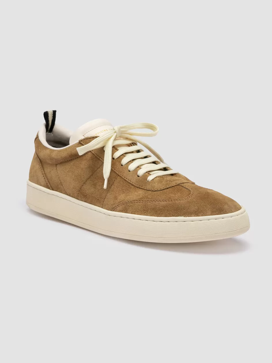 kombi_003__brown_suede_sneakers_100578.webp Officine Creative Sneakers>KOMBI 003 - Brown Suede Sneakers BROWN/WHITE