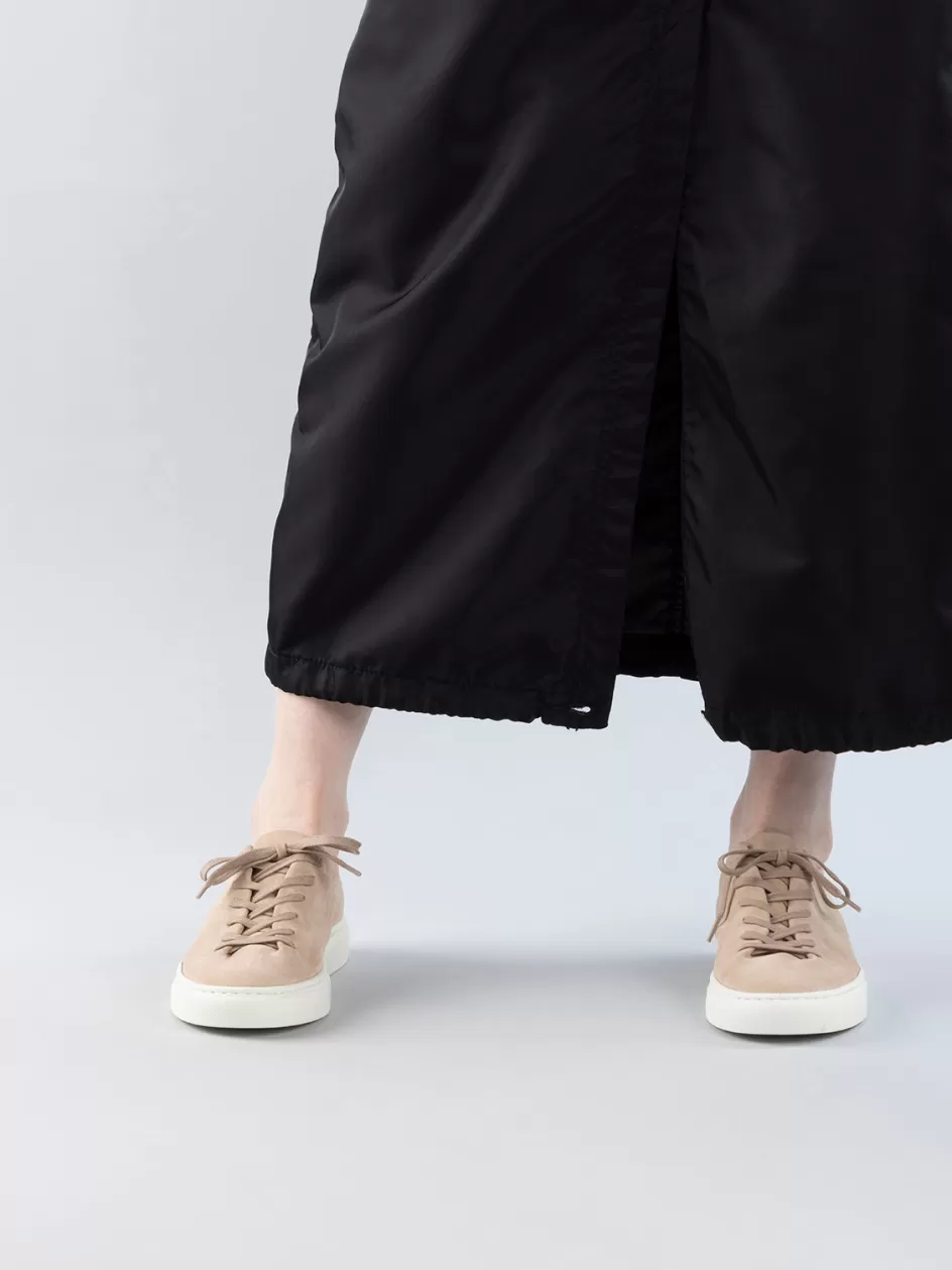 leggera_100__green_suede_low_top_sneakers_103107.webp Officine Creative Suede Selection | Icons>LEGGERA 100 - Suede Low Top Sneakers GREEN