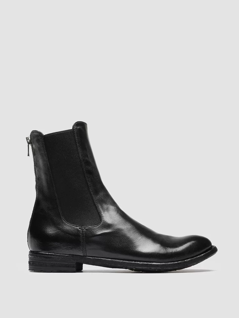 Officine Creative Icons | Boots & Booties>LEXIKON 073 - Leather Chelsea Boots BLACK