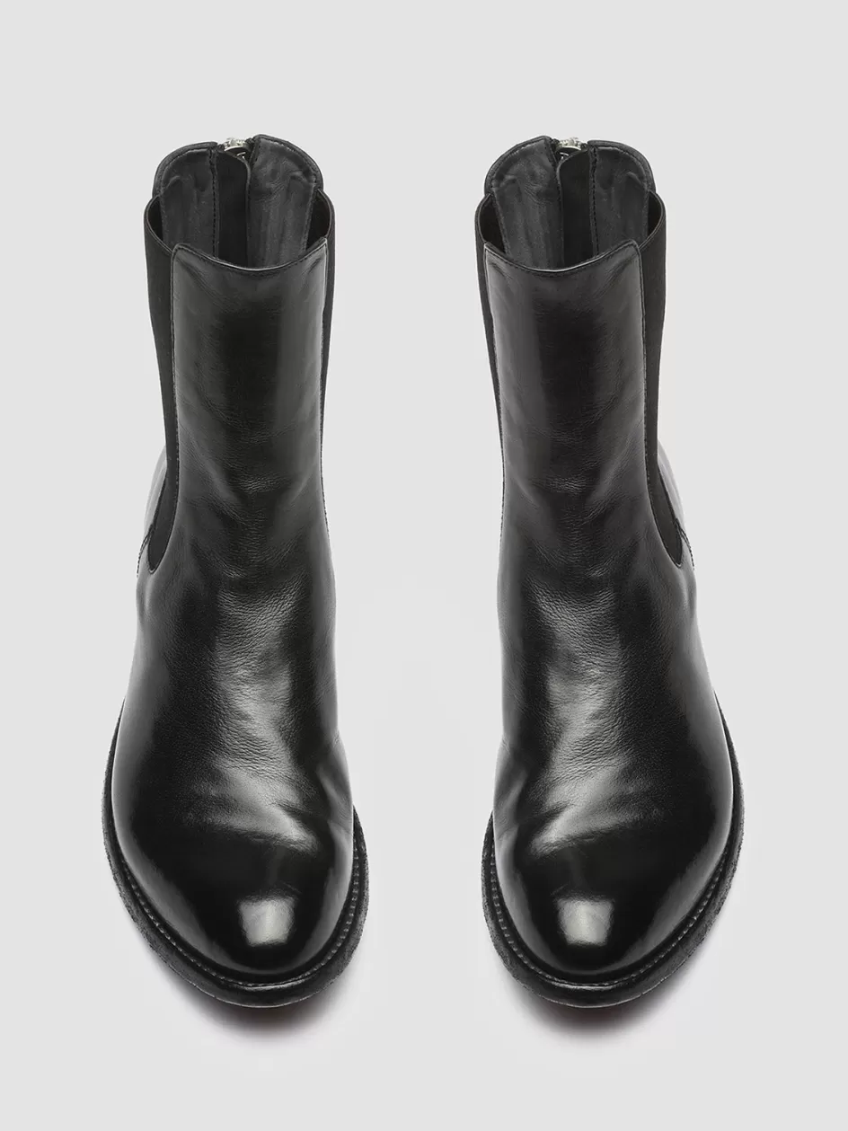 Officine Creative Icons | Boots & Booties>LEXIKON 073 - Leather Chelsea Boots BLACK