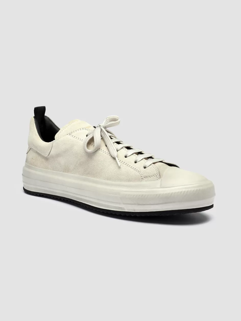 mes_009__white_suede_sneakers_100500.webp Officine Creative Sneakers>MES 009 - White Suede Sneakers LAMB