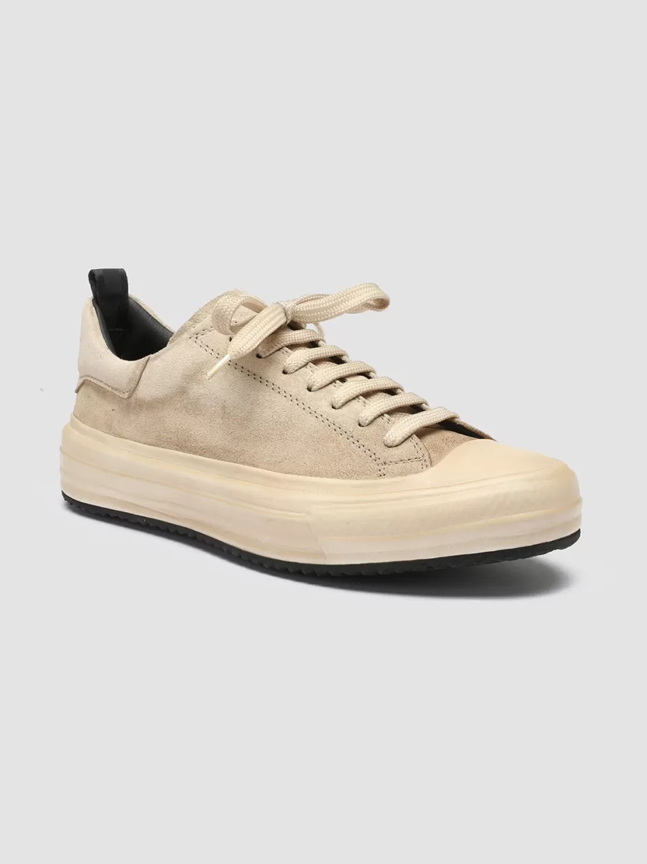 mes_105__ivory_suede_sneakers_103033.webp Officine Creative Suede Selection | Icons>MES 105 - Ivory Suede Sneakers NUDE SPRING