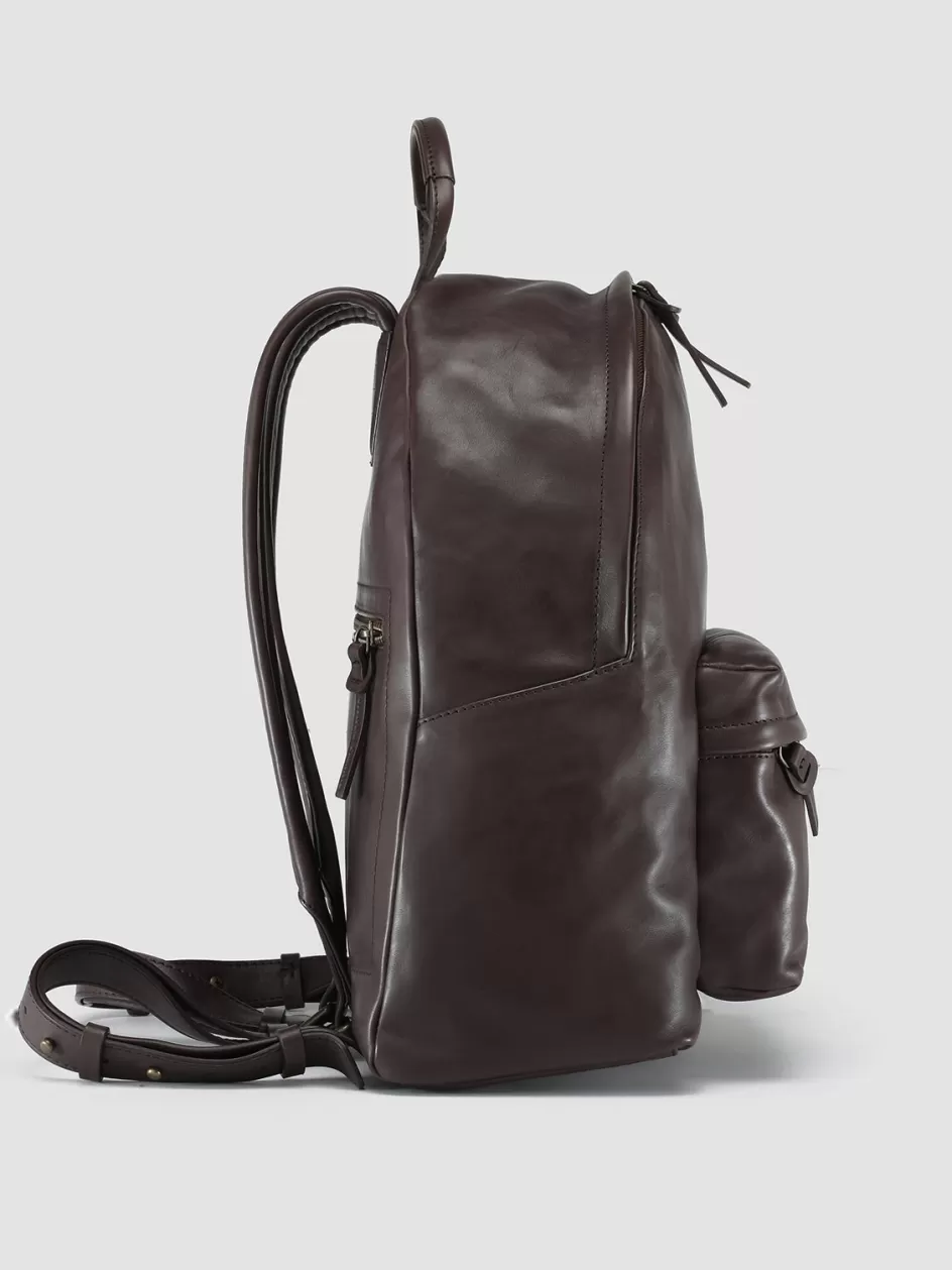 mini_pack__brown_nappa_leather_backpack_106431.webp Officine Creative Backpacks>MINI PACK - Brown Nappa Leather Backpack TRUFFLE