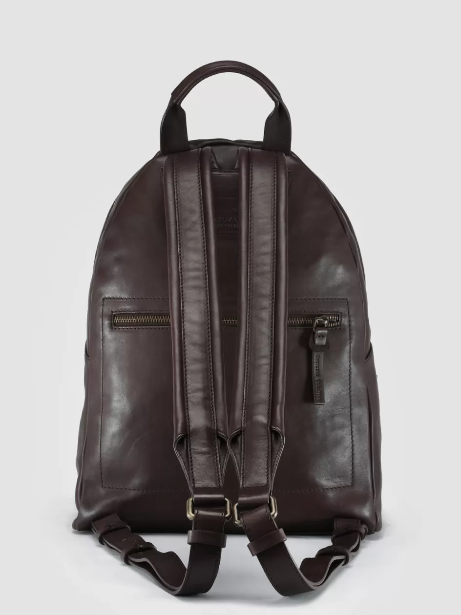 mini_pack__brown_nappa_leather_backpack_106432.webp Officine Creative Backpacks>MINI PACK - Brown Nappa Leather Backpack TRUFFLE