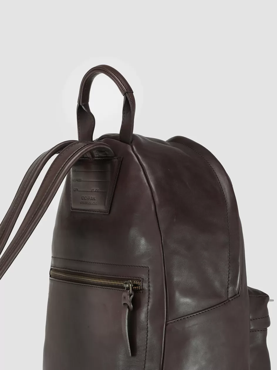 mini_pack__brown_nappa_leather_backpack_106435.webp Officine Creative Backpacks>MINI PACK - Brown Nappa Leather Backpack TRUFFLE