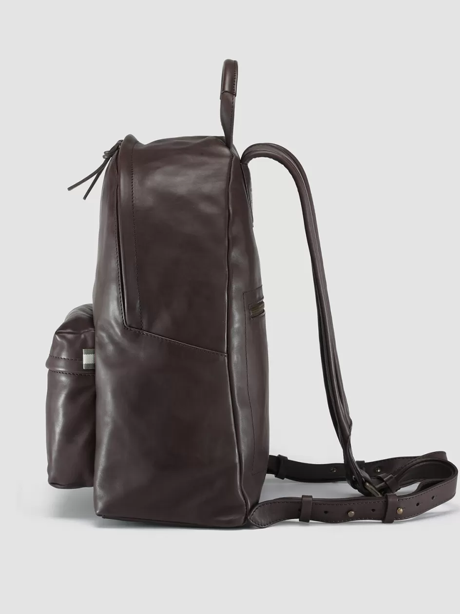 mini_pack__brown_nappa_leather_backpack_106436.webp Officine Creative Backpacks>MINI PACK - Brown Nappa Leather Backpack TRUFFLE