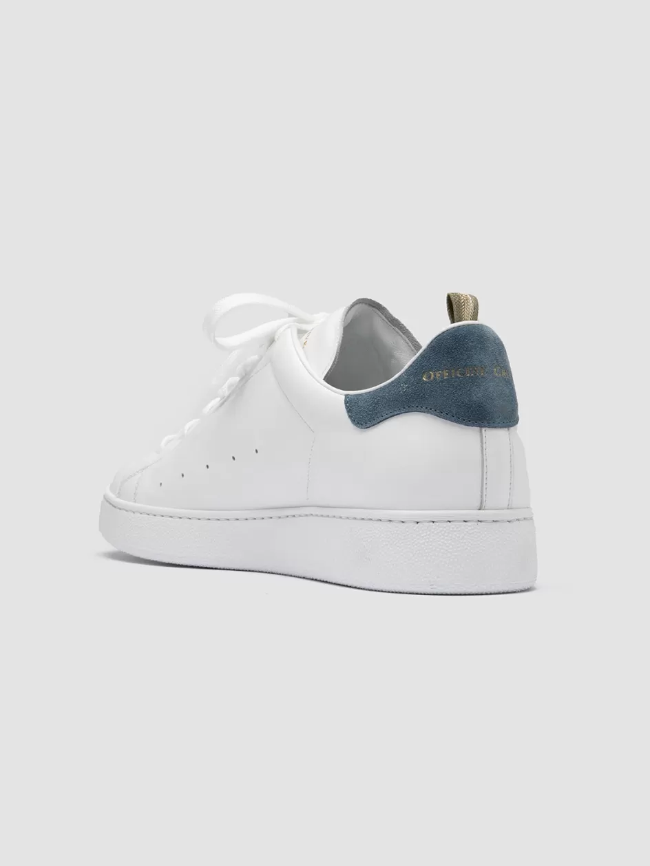 mower_002__white_leather_and_suede_low_top_sneakers_100484.webp Officine Creative Sneakers>MOWER 002 - White Leather And Suede Low Top Sneakers MULTICOLOR