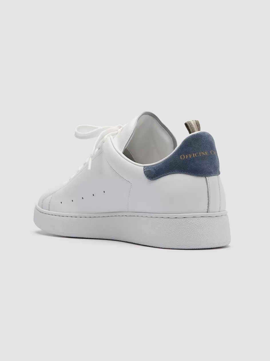 mower_002__white_leather_sneakers_100460.webp Officine Creative Sneakers>MOWER 002 - White Leather Sneakers WHITE/SAVOY