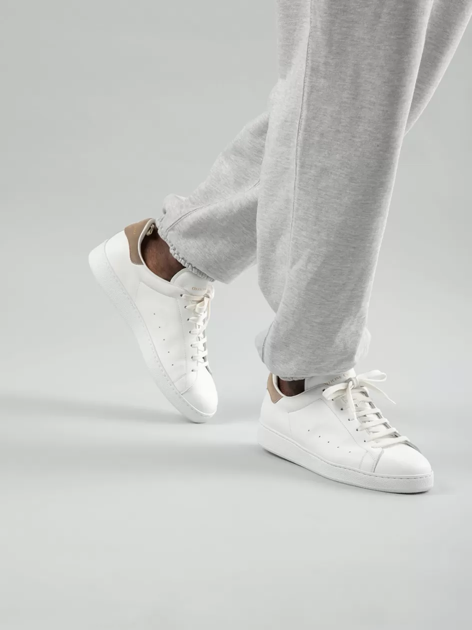 mower_002__white_leather_sneakers_100462.webp Officine Creative Sneakers>MOWER 002 - White Leather Sneakers WHITE/SAVOY