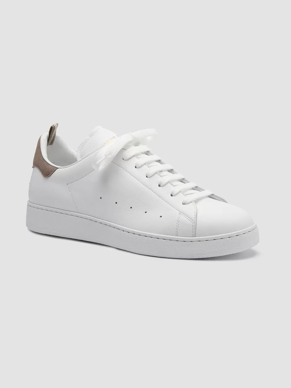 mower_002__white_leather_sneakers_100466.webp Officine Creative Sneakers>MOWER 002 - White Leather Sneakers WHITE/SLATE