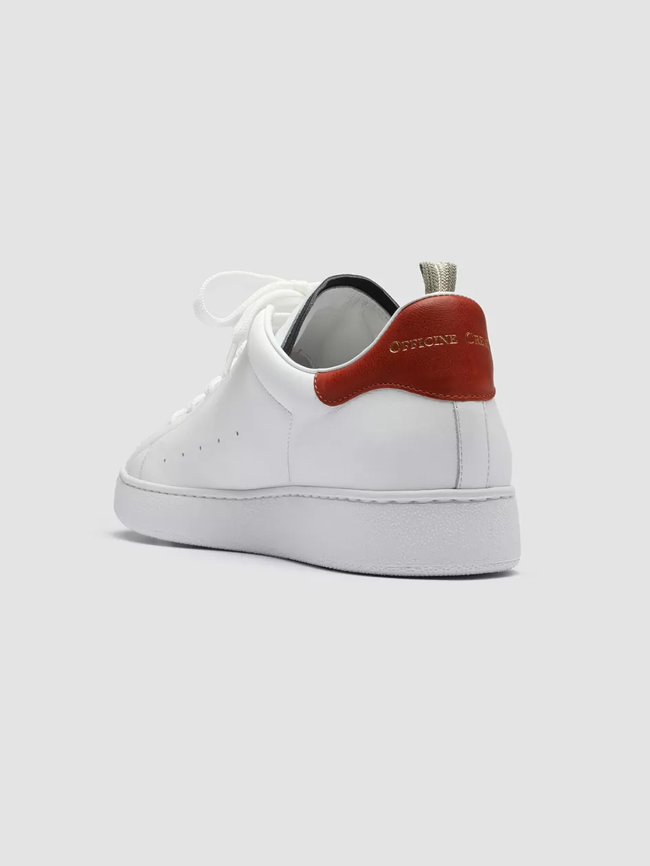 mower_005__white_leather_sneakers_100434.webp Officine Creative Sneakers>MOWER 005 - White Leather Sneakers BIANCO/BLUPRINT/RUST