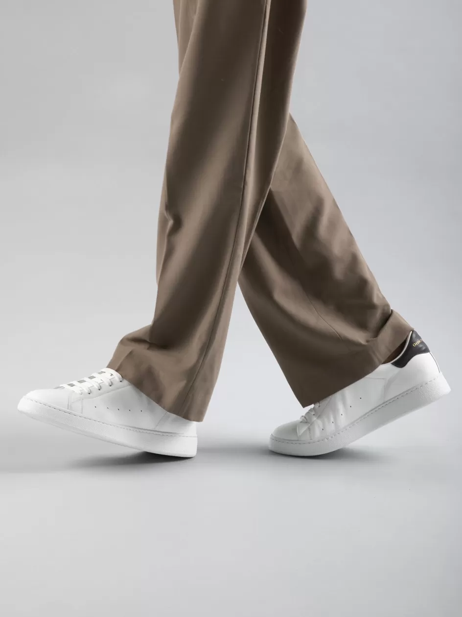 mower_005__white_leather_sneakers_100453.webp Officine Creative Sneakers>MOWER 005 - White Leather Sneakers WHITE/BLACK/BLACK