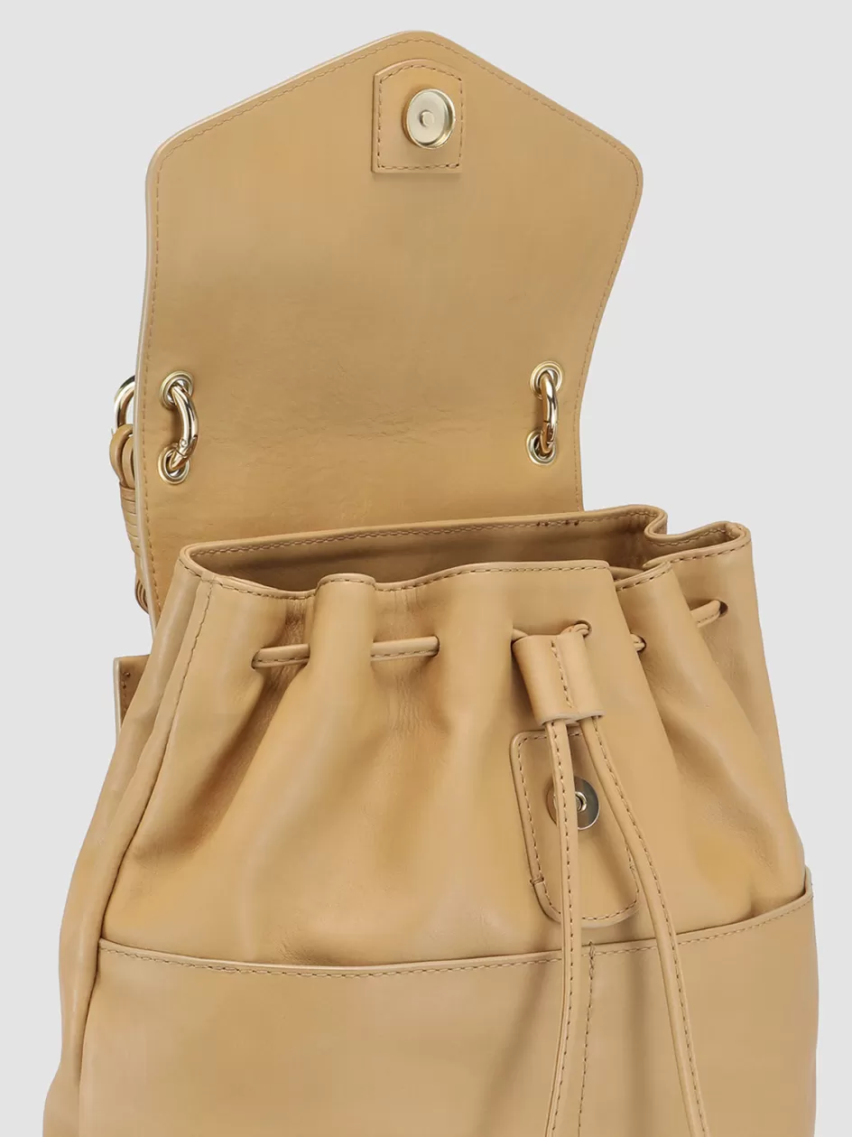 nolita_woven_213__beige_leather_backpack_105031.webp Officine Creative Bags>NOLITA WOVEN 213 - Leather Backpack BEIGE