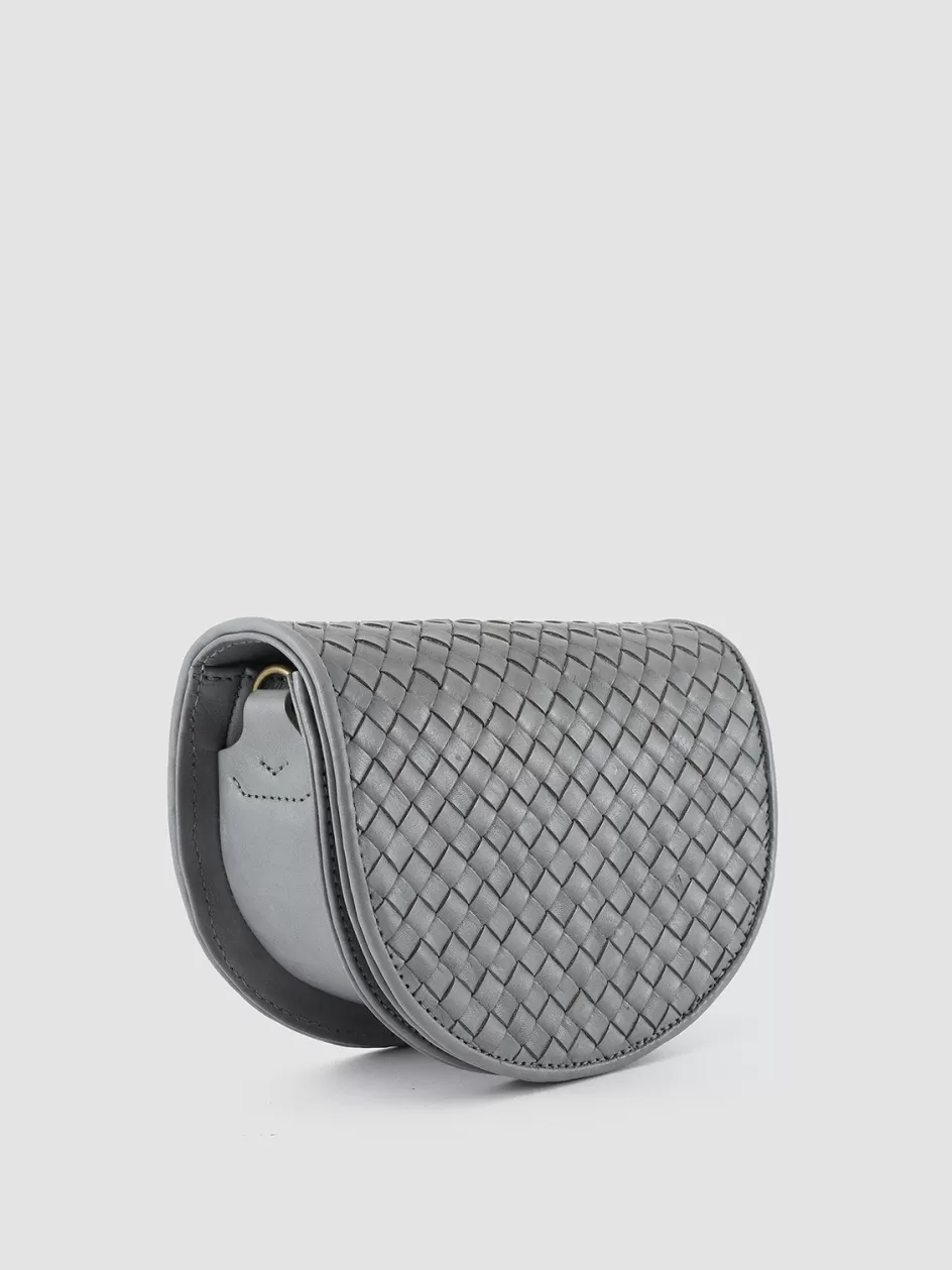 Officine Creative Bags>OC CLASS 40 - Leather Shoulder Bag BLUE