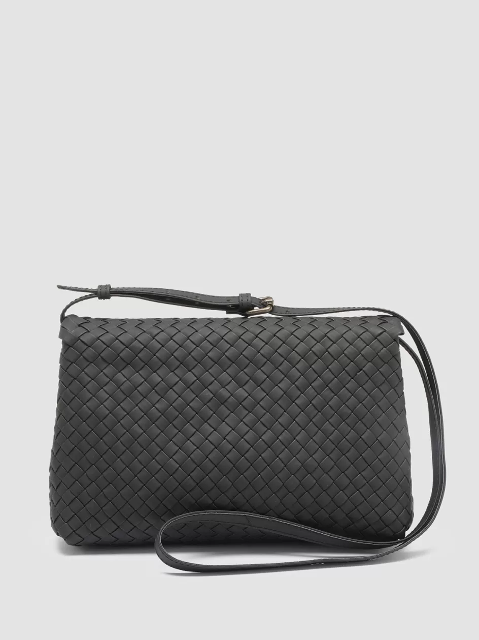 Officine Creative Bags>OC CLASS 46 - Leather Crossbody Bag BLACK